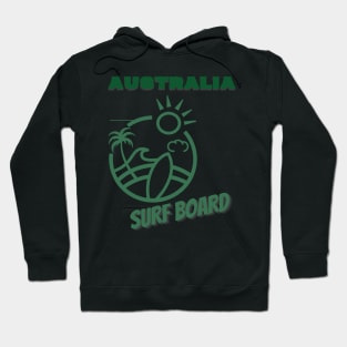 Australia surf board Hoodie